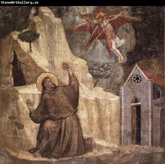 GIOTTO di Bondone Stigmatisation of Saint Francis